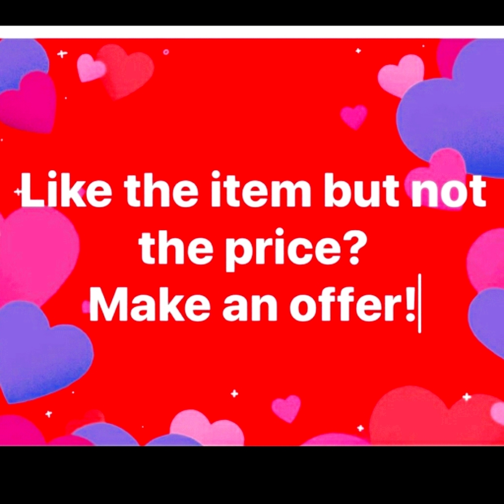 Just make an offer! 🥰